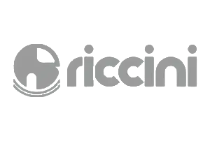 Riccini logo grigio