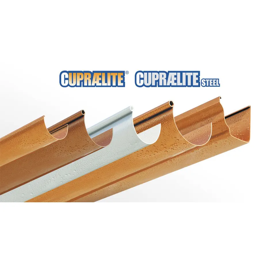 Canale di gronda in pvc ramato First Corporation