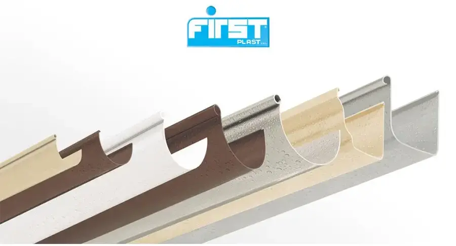 Canale di gronda in pvc steel First Corporation