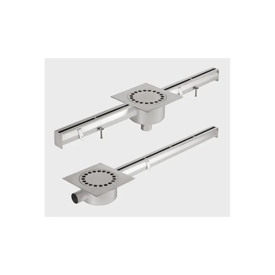 Canale inox a fessura Gridiron