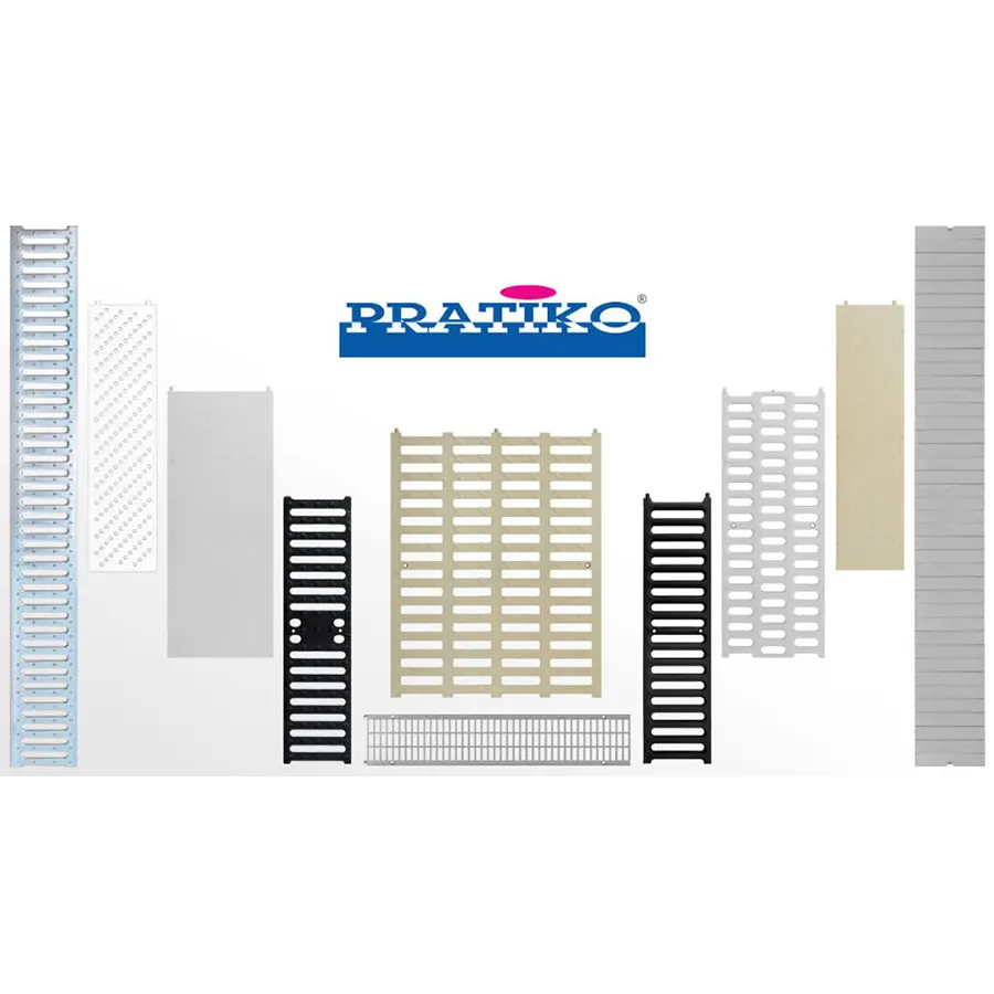 Griglie raccolta acqua in pvc