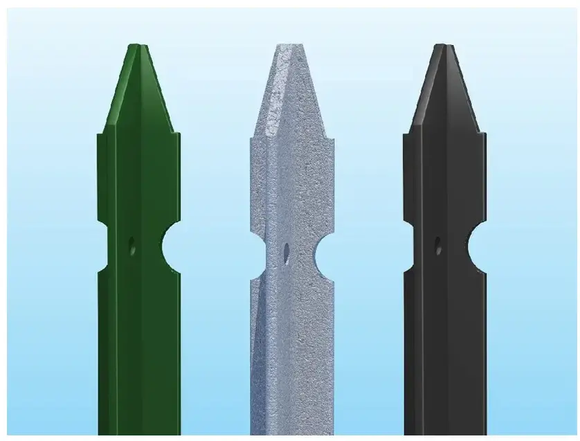 Paletti plastificati ferro bulloni Paletti plastificati ferro bulloni