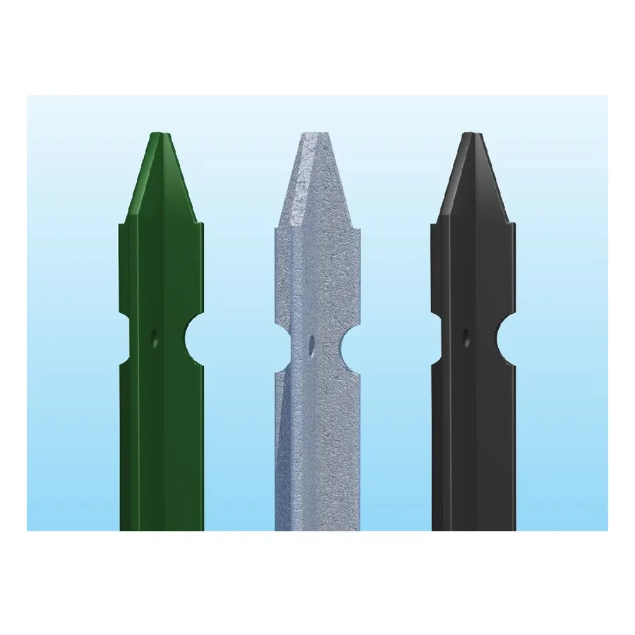 Paletti plastificati ferro bulloni