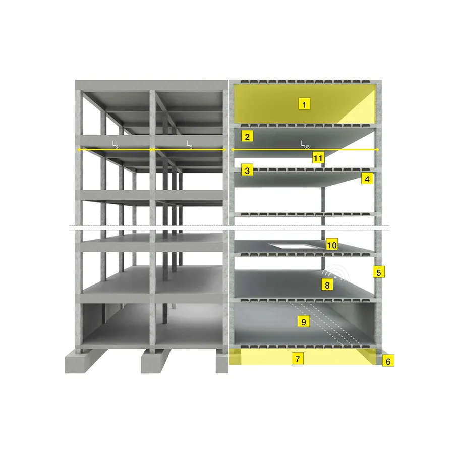 Solai allegeriti Daliform